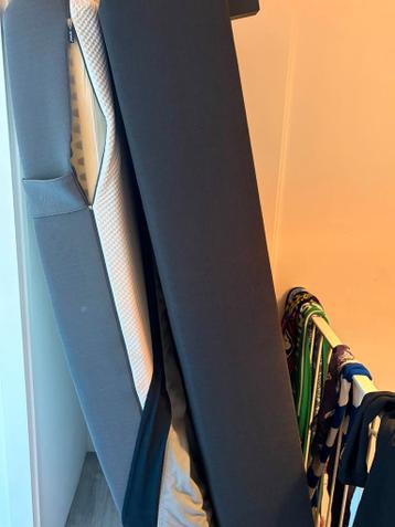 Gebruikt boxspring bed met Emma matras, hoes wasbaar