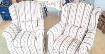Twee comfortabele fauteuiltjes
