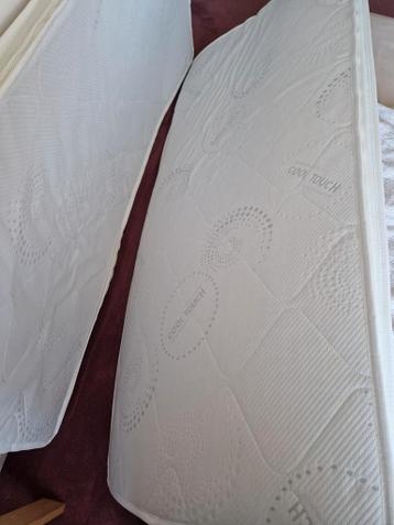 Twee Matras Toppers Quatro HR Roll 90x200 cm