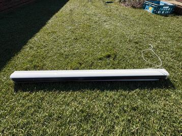 Zwart Duo Rolgordijn - 250 cm Lang, 109,50 cm Breed