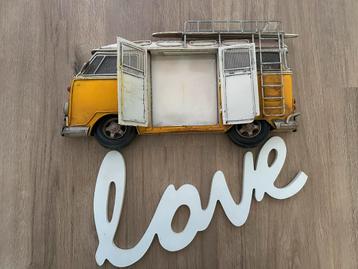 Fotolijst VW bus en letters love