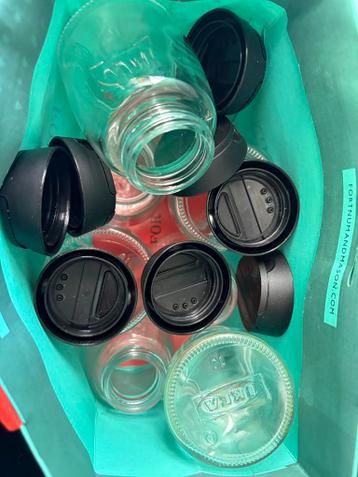 8x IKEA kruidenpotjes met deksel