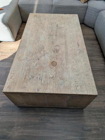 Massief Blank Eiken Salontafel - 140x80x45 cm
