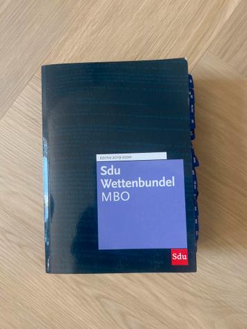 GRATIS - Sdu Wettenbundel MBO editie 2019-2020