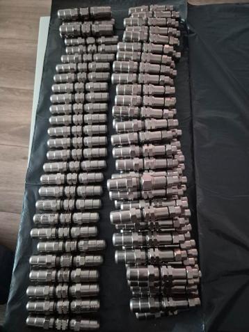 Coax koppelingen nieuw.