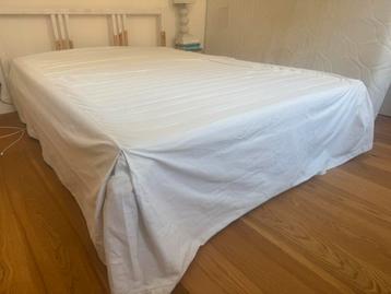 Gratis IKEA houten twijfelaar bed 140x200 met lattenbodem