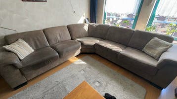 Comfortabele gebruikte hoekbank - Ideaal voor de woonkamer