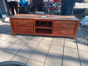 Teak Houten TV Kast - 180x45 cm