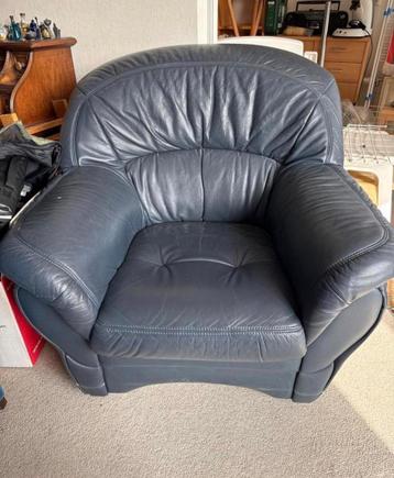 Lekker zittende leren stoel