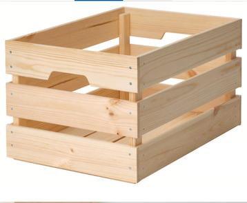 Houten opbergkistje gezocht!