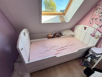Kinderbed 90 x 200 cm + matras en lattenbodem