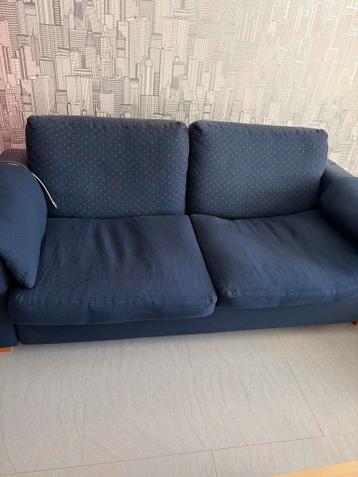 Bankstel van het merk Gelderlander! Donker blauw. Gratis!!