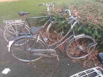 Batavus Fiets. Kapotte binnenband