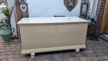 dekenkist / opbergkist - Crème