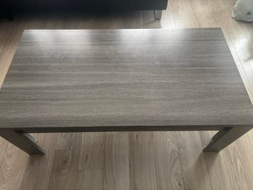 Complete set: Salontafel, Dressoir en Eettafel + 4 stoelen