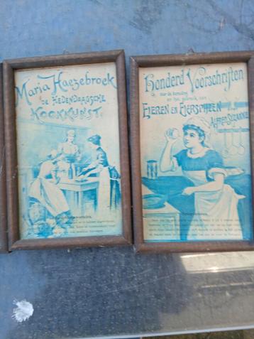 Gratis ophalen 3 oude schilderij lijstjes