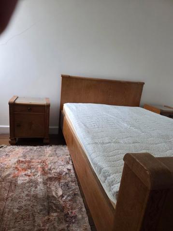 Complete vintage slaapkamerset (twijfelaar)