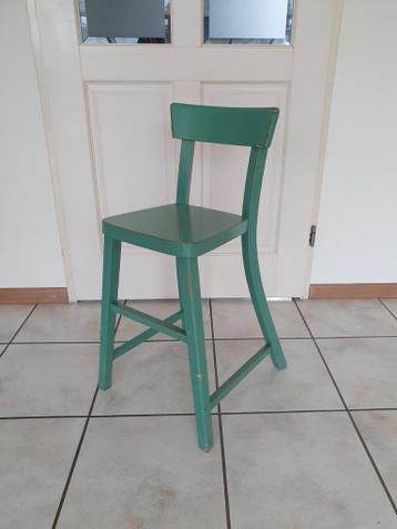 Gratis houten hoge kinderstoel