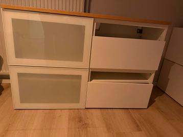 Gratis kastje met lades en meubelpaneel, 120x60x40 cm