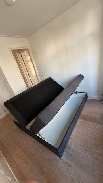 Gratis Boxxspring frame met opbergruimte