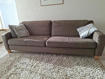 Grijs 2-3 persoons bankstel - nette staat