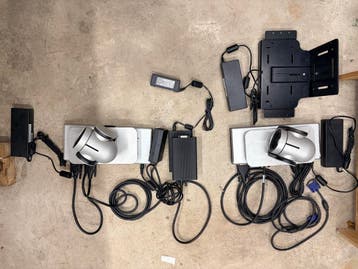 Polyfoon Teleconferentieset - 2 bases, 2 PTZ camera's,