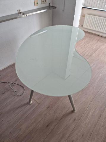 bureau  glas/wit
