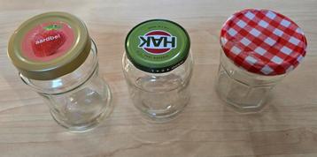 Glazen conserven potjes
