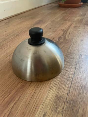 Grill Meister RVS schaal met anti-slip voet