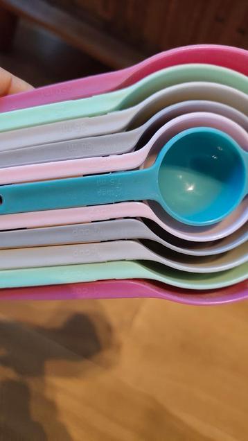 Complete Maatlepels en Maatbekers Set - Diverse Kleuren