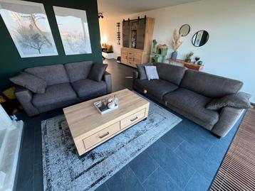 Bankstel: 3-zits en 2-zits bank