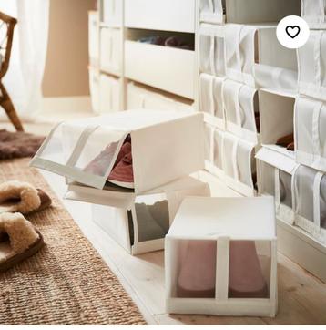 6 x Ikea SKUBB schoenenbox