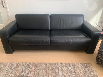 Gratis af te halen driezitsbank zwart; lxdxh 214x90x44