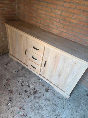 Dressoir white wash eiken