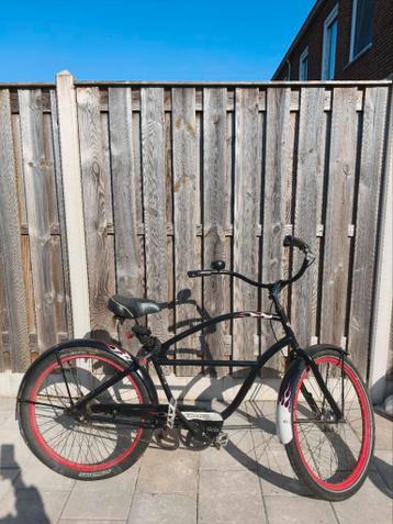 Stoere Electra Rat Rod Cruiser fiets – uniek model!