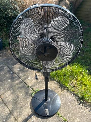 Zwarte Tristar ventilator