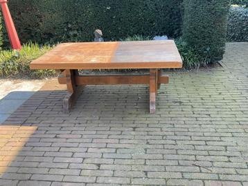Houten salontafel