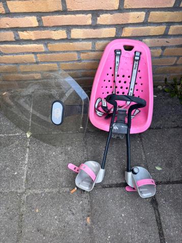 🩶 Voorzitje Yepp met windscherm