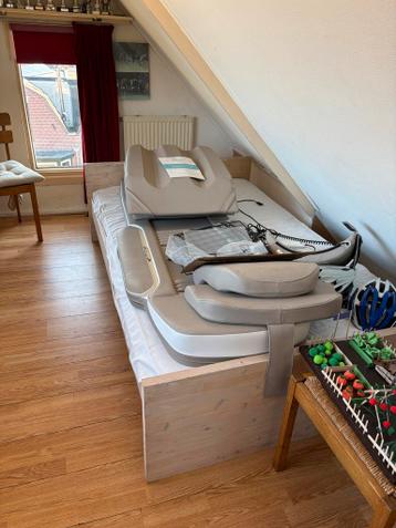 Gratis twijfelaar bed (120 cm) inclusief matras