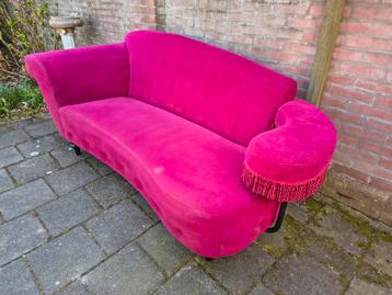 Bank/Sofa Bordeaux Rood - GRATIS OPHALEN