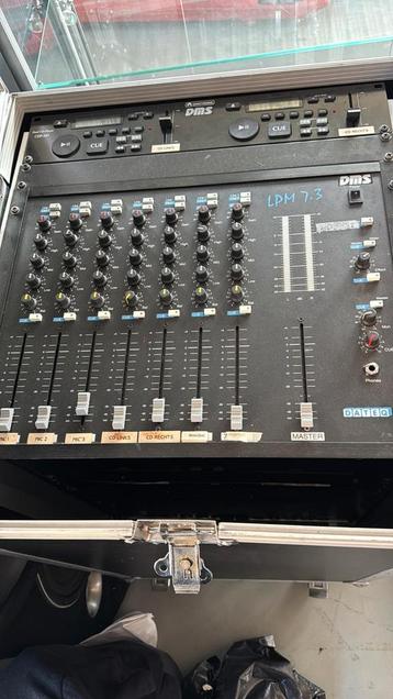 DJ set DMS Dateq LPM 7.3 met flightcase