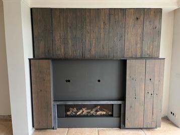 Omkasting sfeerhaard / gashaard / tv