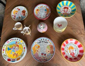 Gratis Blond Amsterdam servies set (diverse onderdelen)