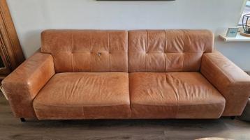 GRATIS AF TE HALEN!!! Leren 3 zits bank