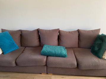 Gratis ophalen: bruin bankstel gebruikt 3 meter