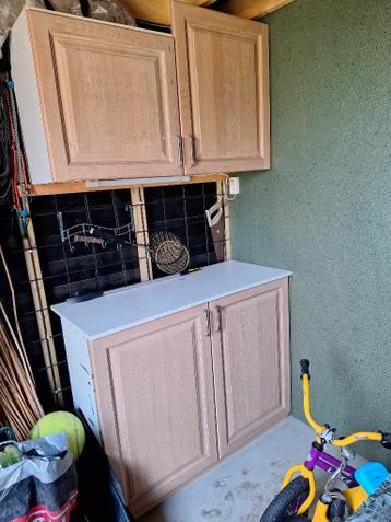 Keukenkastjes voor schuur of berging