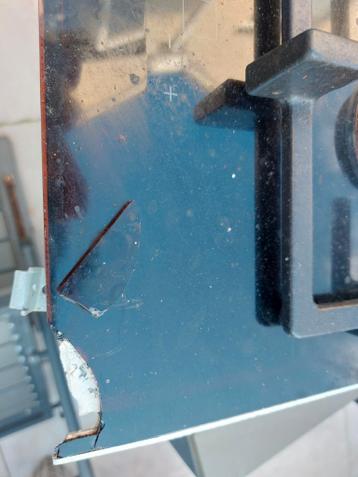 Siemens 5-pits gaskookplaat met kleine beschadiging