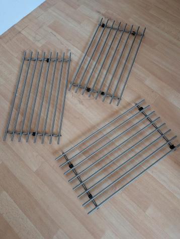 Drie pannenrekken gratis ophalen