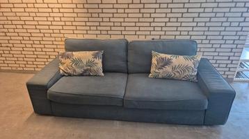 Ikea Kivik 3-zits bank Gunnared blauw