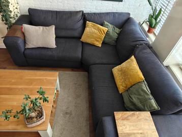 Bankstel hoekopstelling grijs - gratis